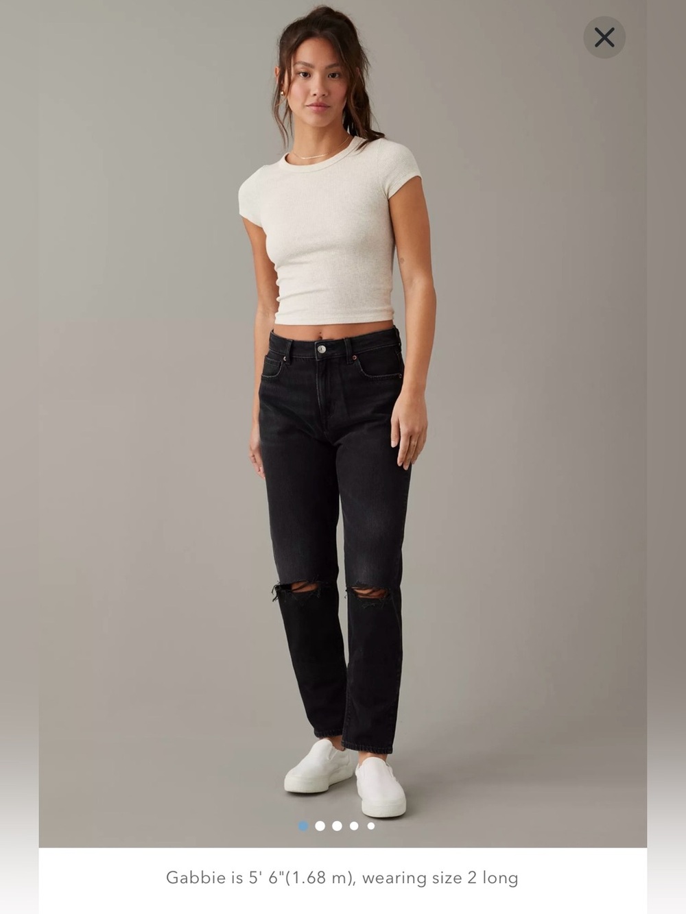 AE Strigid Mom Jean